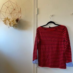 Striped thick long sleeve